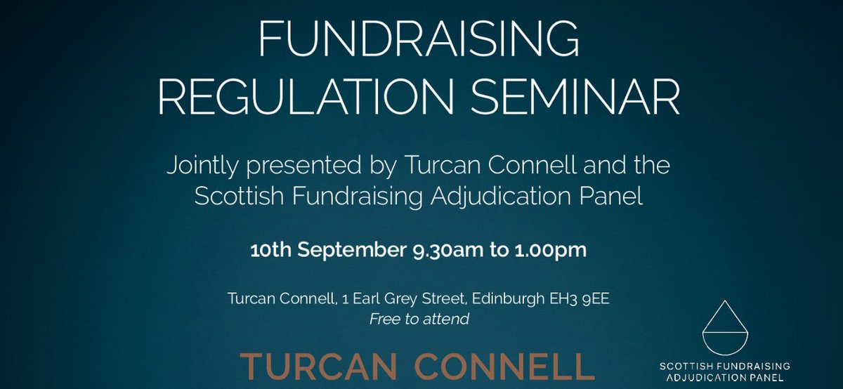 Join us at a free-to-attend seminar to learn about the role of the Scottish Fundraising Adjudication Panel and how your charity can become a 'good fundraiser'.

Click to register: lnkd.in/e7-iN9g2

<a href="/scvotweet/">SCVO</a> 
<a href="/ACOSVO/">ACOSVO</a> 
<a href="/ScotCharityReg/">OSCR</a>