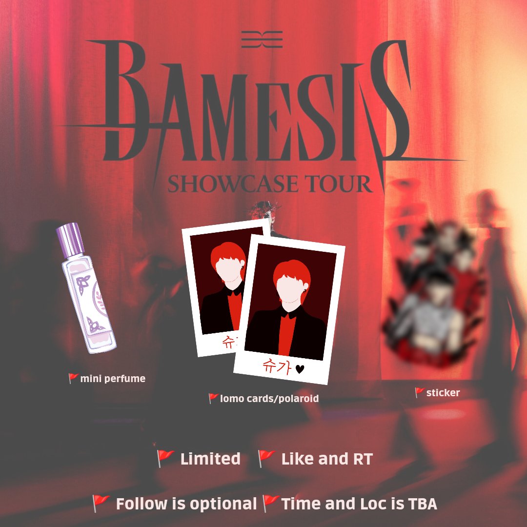 z_cassiel's tweet image. 🚩Freebies for #BAMESIS 🚩

🚩Very limited 
🚩Like &amp;amp; RT to spread
🚩 optional: follow
🚩Time and Loc TBA

special thanks to @ahgaxl  for letting me use one of your arts ❤💚

#BamBam #뱀뱀 #BAMESIS
#BAMESIS_SHOWCASE_TOUR
#BAMESISFANSIGNINPH
#BAMESISSHOWCASEINMNL
