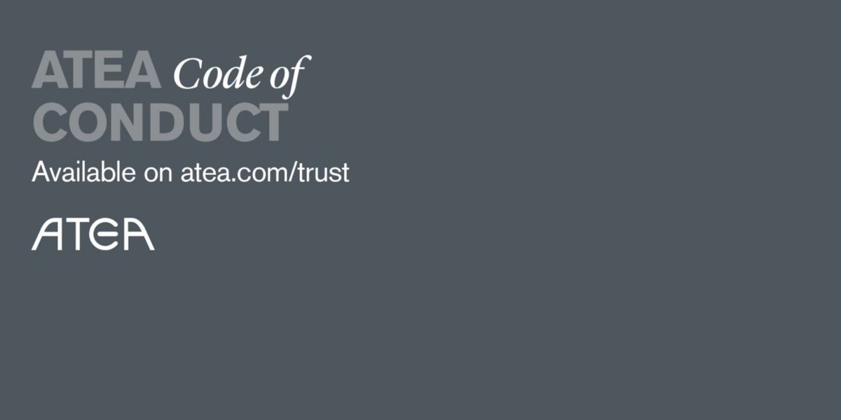 Responsible, ethical business conduct is paramount at <a href="/AteaASA/">Atea ASA</a> (Group). We recently updated our Code of Conduct and today we launched our annual ethics training for all colleagues within the company! ✅
 
#codeofconduct #atea