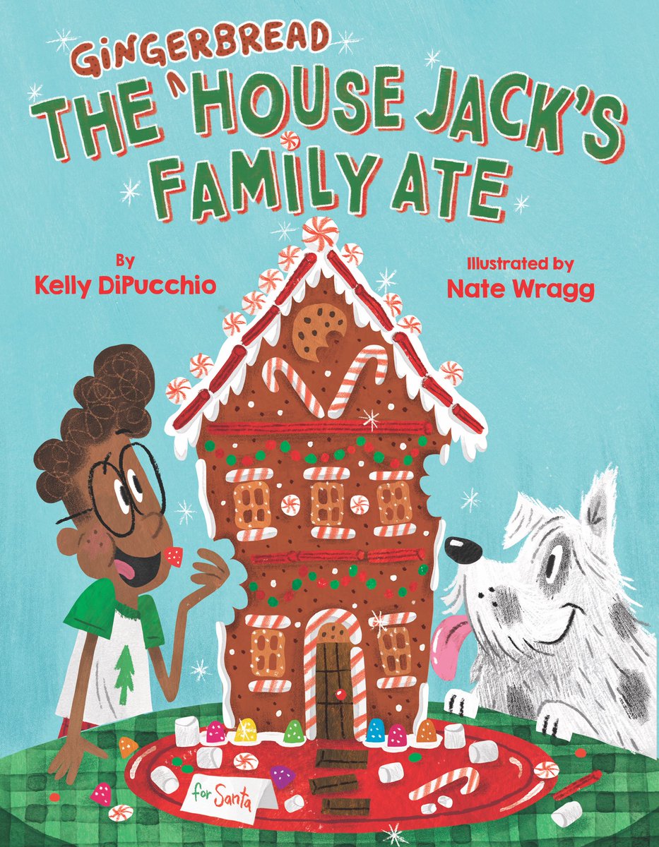 Merry, Happy #bookbirthday to my first Christmas book! Illustrated by Nate Wragg. Published by @scholastic A deliciously sweet chaotic tale. On Sale NOW!🎄❤️💚