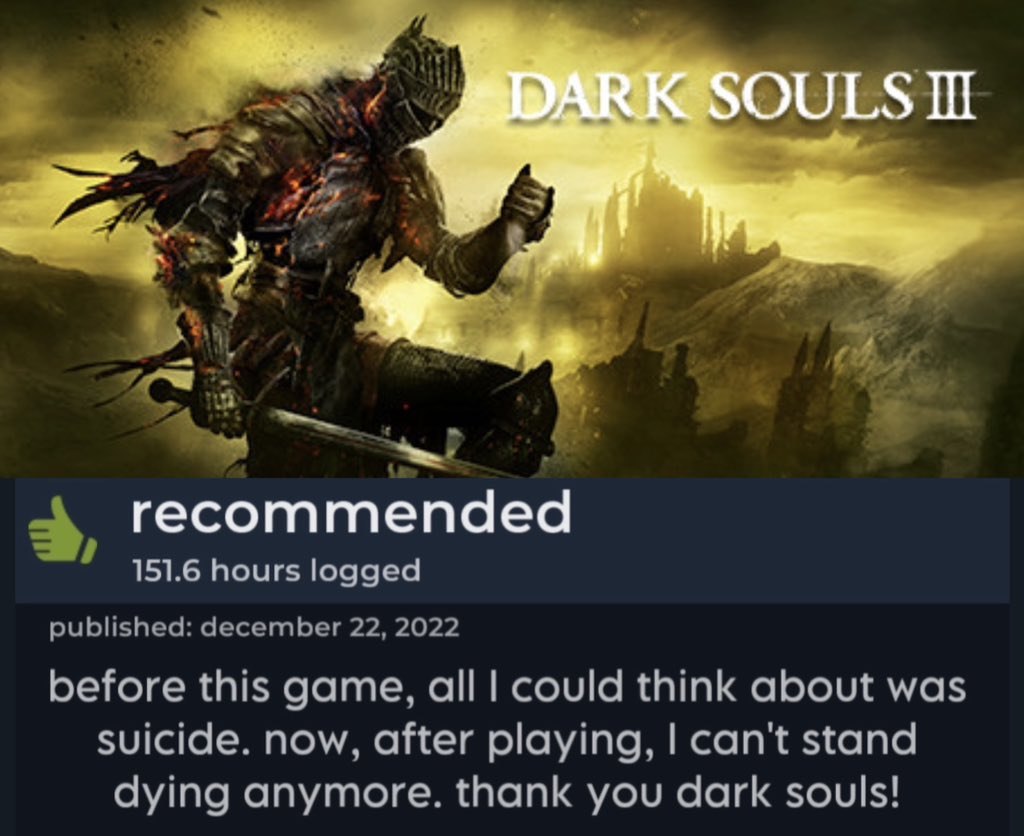 thank you dark souls!