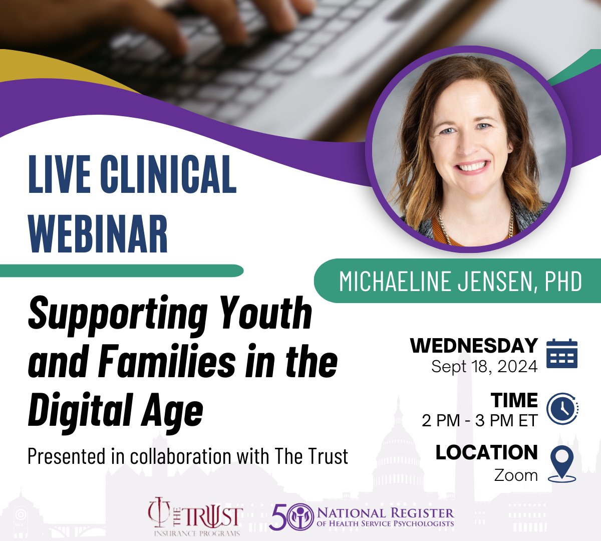 On Sept 18th learn how clinicians can help families maximize online benefits while minimizing risks. In collaboration with <a href="/insurancetrust/">The Trust</a>, Dr. Jensen will share media parenting tips like limit setting, monitoring, and co-use, tailored to different ages.
lnkd.in/erBS3nYc