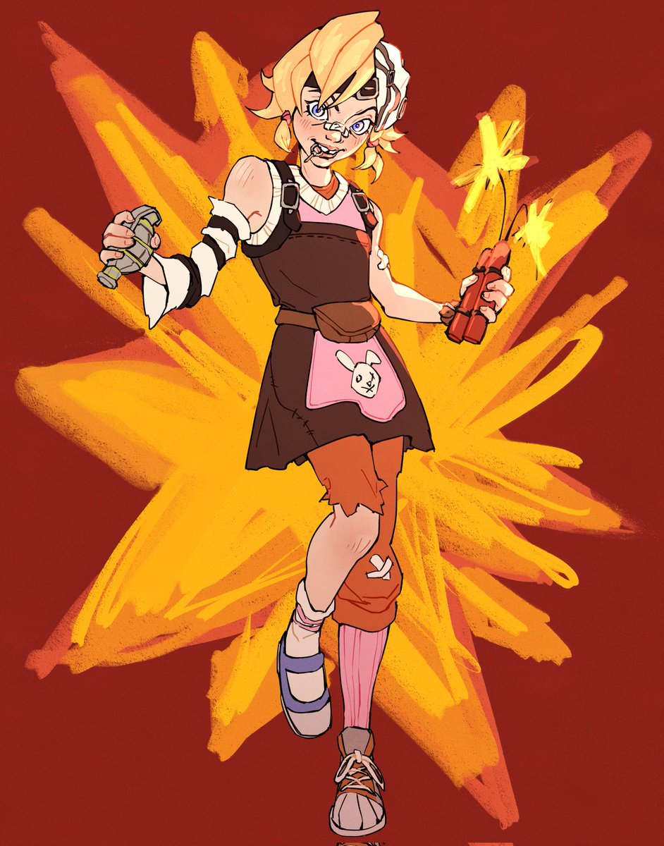 starition's tweet photo. Tiny Tina 🫡 🧨🧨🧨💥💥
(i have shifted back into borderlands mode unfortunately folks) https://t.co/IEFUqEU18r