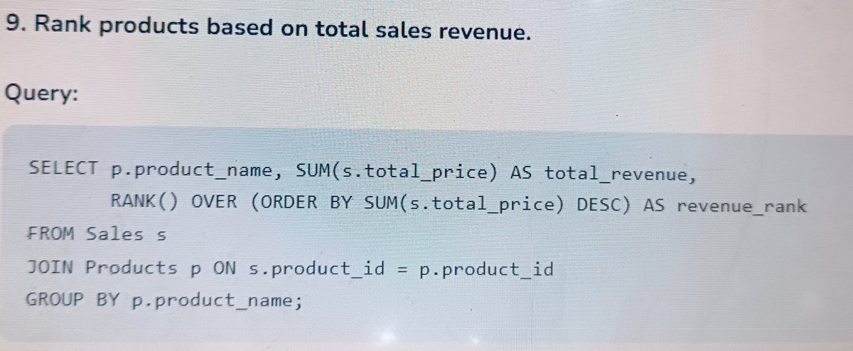 HidayahKikelomo's tweet photo. Day 21: 30-day SQL challenge
I continued my practice on https://t.co/b3yBoCI56Q where my knowledge of window functions was tested.
#DCA30daysofsql #LearningJourney #Buildi https://t.co/1zivBAoss6