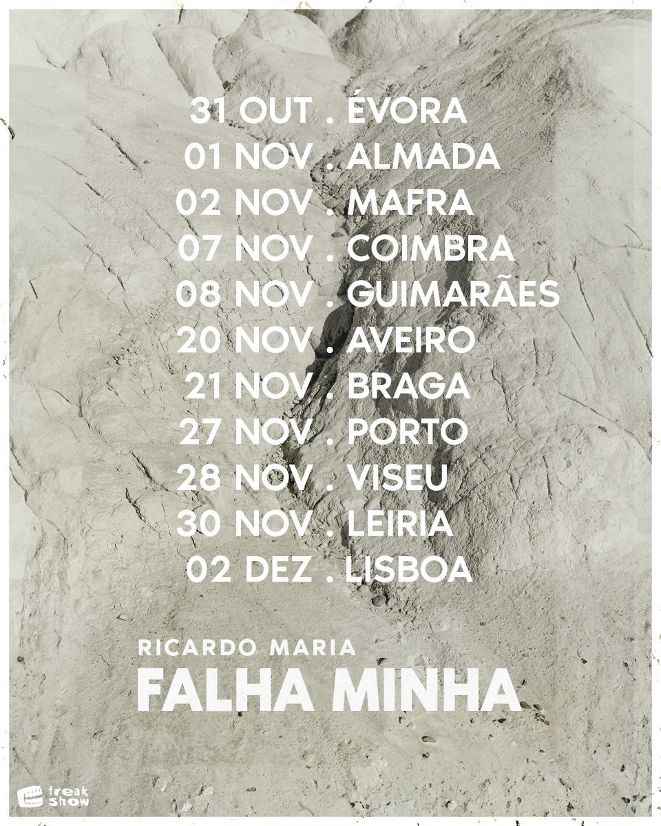 Falha Minha é o meu primeiro solo de Stand Up. 

Obrigado a quem me tem visto falhar.

Bilhetes: 

ticketline.sapo.pt/evento/falha-m…
