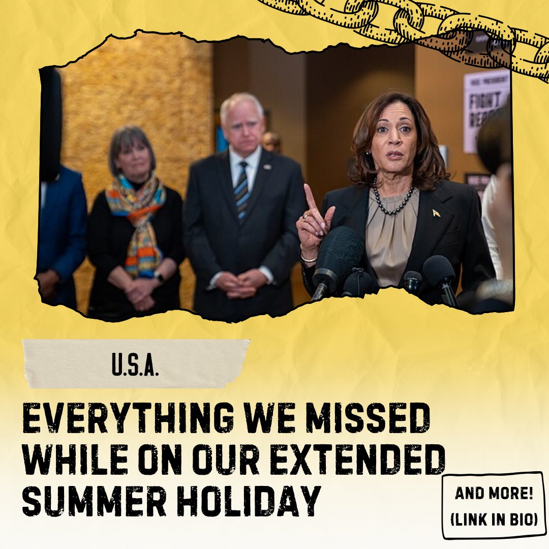 Of course a decade of news happens while we were on break.

This week on #StayWithMeHere, we talk through the elections in #Germany, discuss unrest in #Israel this week after six hostages were killed in #Gaza, and break down the #US politics news ahead of the November elections