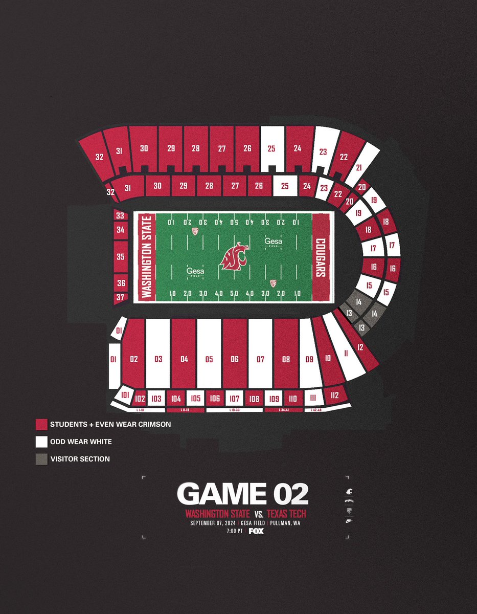 STRIPE IT. STUDENTS WEAR CRIMSON. 🔴⚪️🔴⚪️🔴⚪️🔴⚪️🔴⚪️🔴

Limited seating remains: bit.ly/3TgunDI