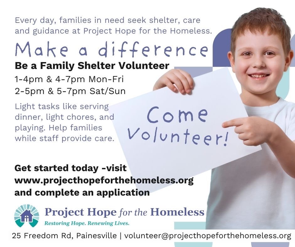 ProjectHope0hi0's tweet photo. Can you help? We are seeking volunteers to help out during the afternoon and early evening with our Families Moving Forward program 🤲

Learn more now and apply at: https://t.co/3JfbrullhD https://t.co/enJx92PYun