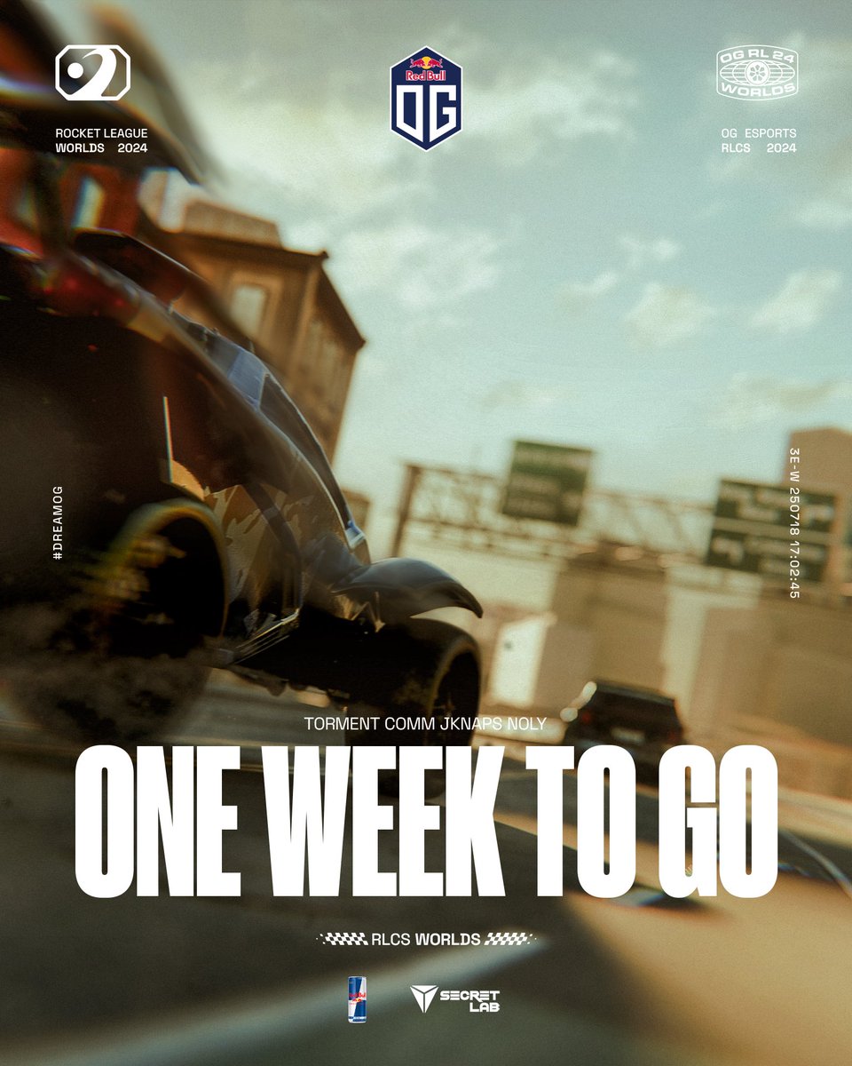 The countdown is on… 

#RLCS