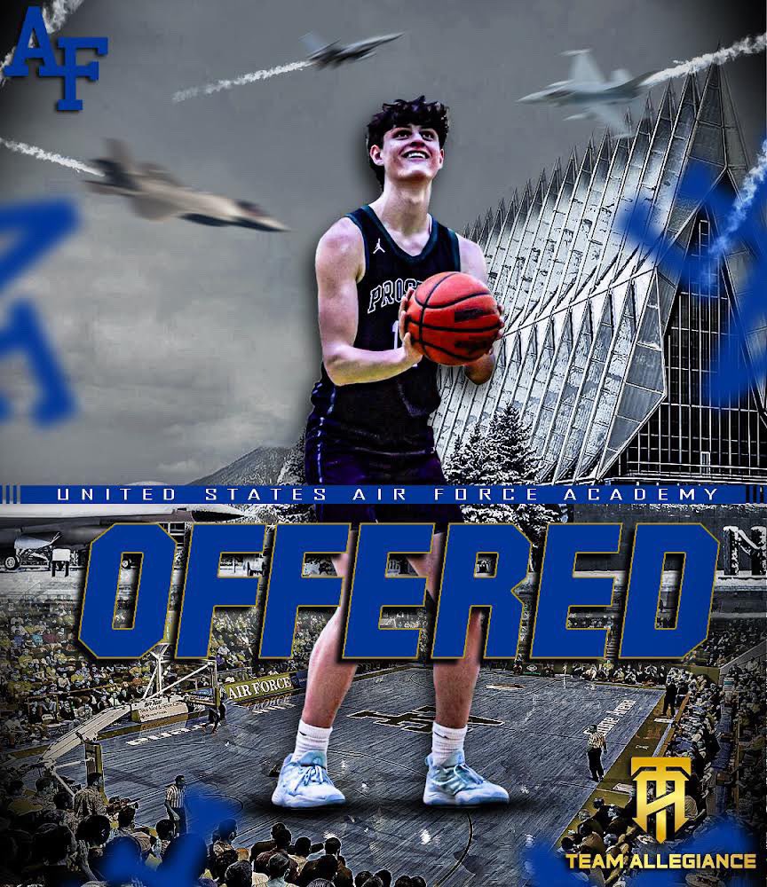 Blake Lecklitner (@blakeleck) on Twitter photo I am excited to receive a Division 1 offer from Air Force Academy! Thank you to Coach Scott, Coach Jordan, and the rest of the staff for this amazing opportunity.
<a href="/prosperhoops/">Prosper Basketball</a> #AGTG I am excited to receive a Division 1 offer from Air Force Academy! Thank you to Coach Scott, Coach Jordan, and the rest of the staff for this amazing opportunity.
<a href="/prosperhoops/">Prosper Basketball</a> #AGTG