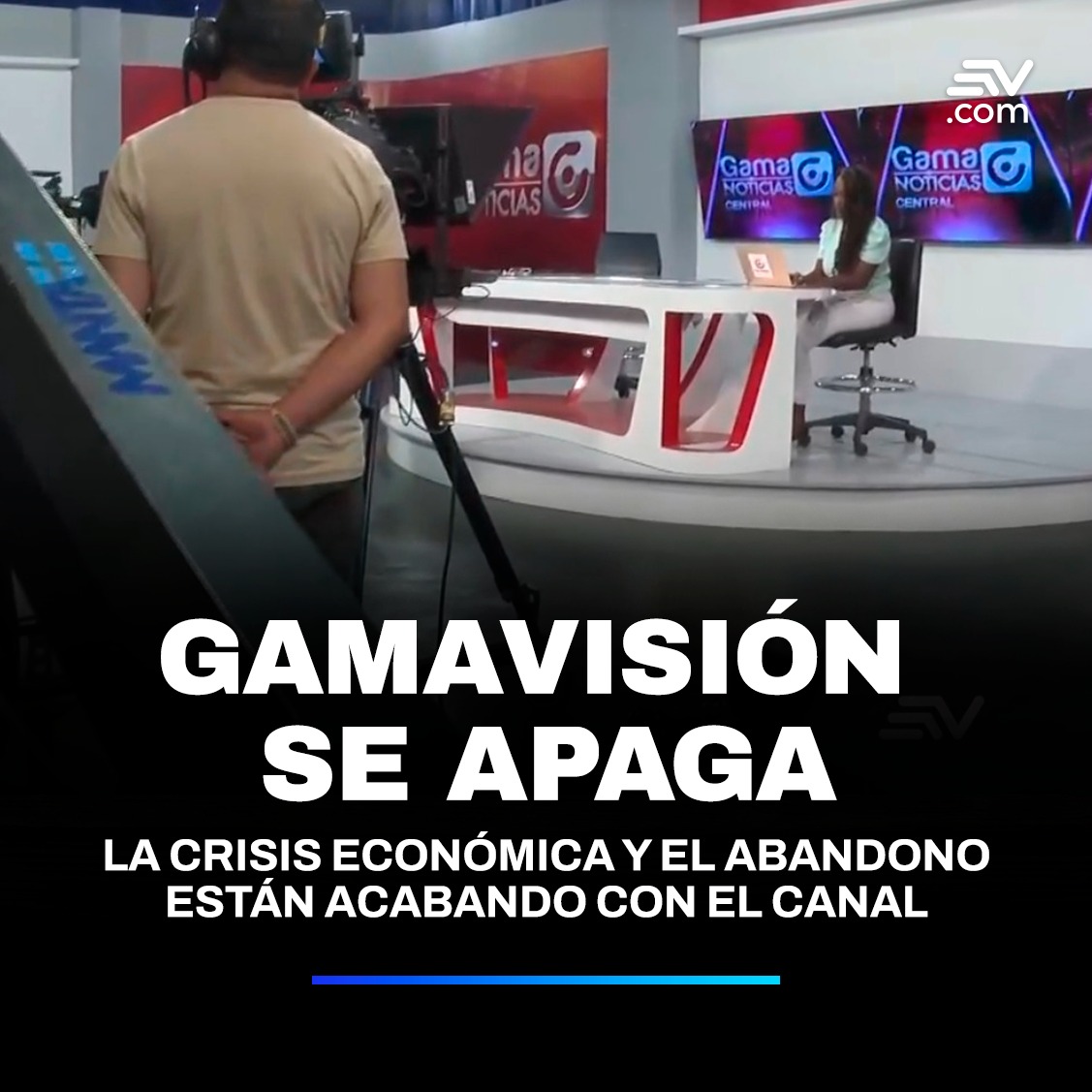 El canal de televisión #Gamavisión no pudo ser vendido en 16 años. 📌 49 trabajadores se resisten a abandonar las instalaciones porque les deben hasta 19 meses de sueldos.  💻 bit.ly/3MASmcY