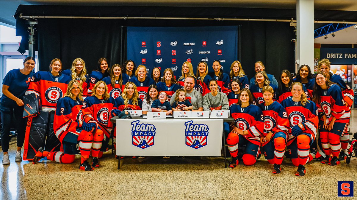 CuseIce's tweet photo. Officially Official!

We are so excited to have Emmy and her family join our program with @GoTeamIMPACT!

#ichuSe x #AllInAllTogether https://t.co/TZixzbmTvB