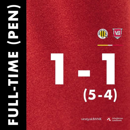 Vejle_B's tweet photo. FT (PEN) | #bbvb // #pokalen
#VejleB https://t.co/bScJGkQ1nq