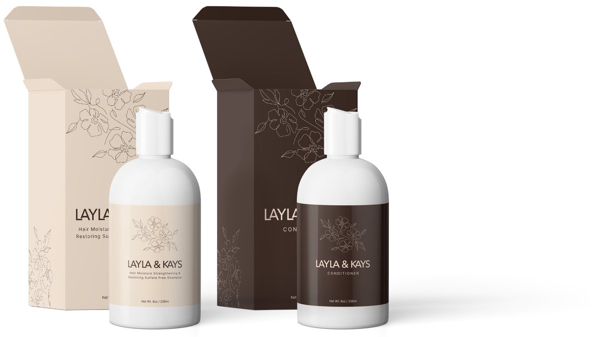 Unique shampoo &amp; conditioner for textured hair created by #Hexislab for LaylaKays Brand.

To follow us on our journey check us out on Instagram instagram.com/laylakaysbrand…
