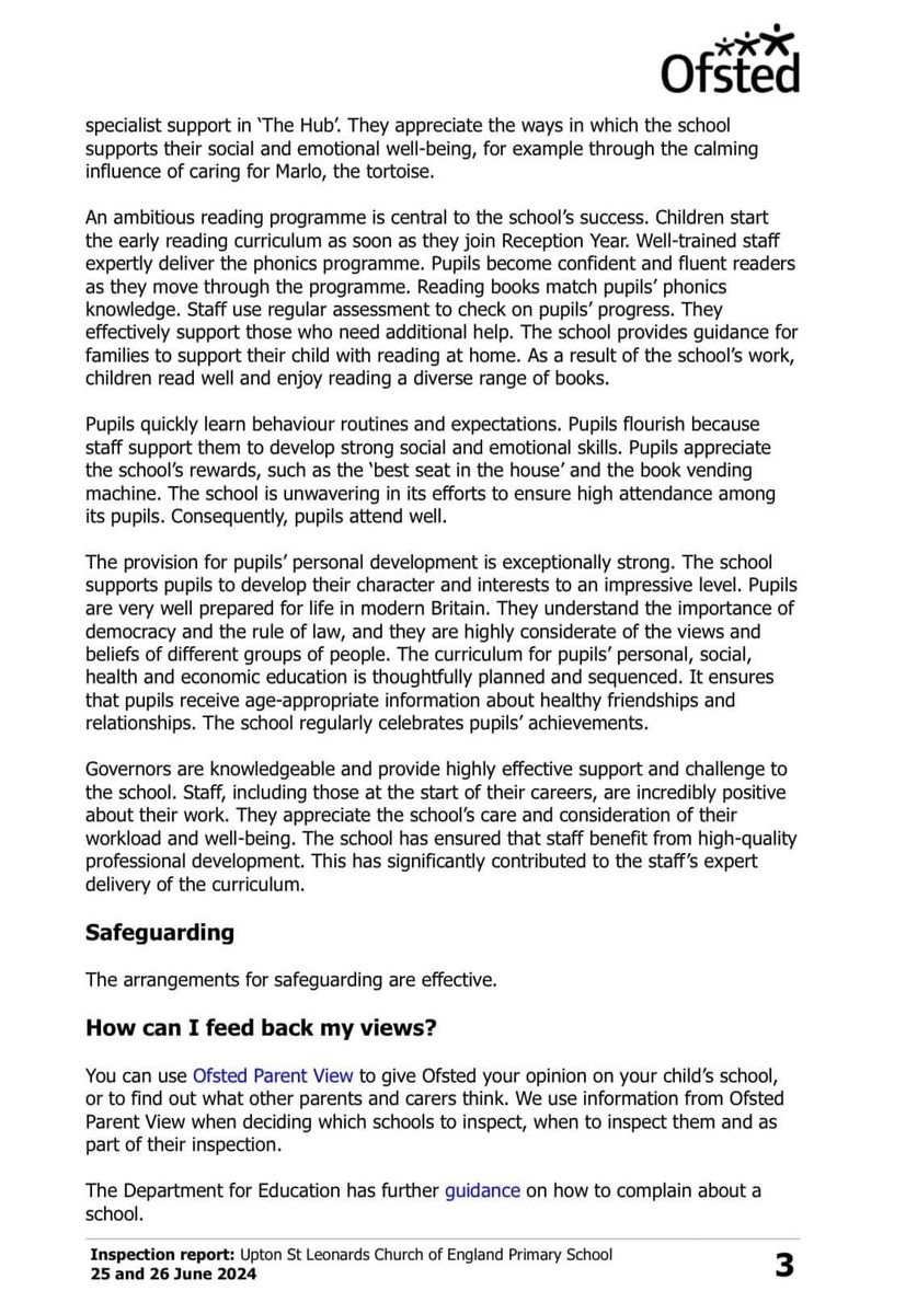 USLSchool's tweet image. What an amazing way to start the new school year with the report from our June inspection now published. We know how hard our staff work to make Upton a great school and how brilliant our children are but it is lovely for some of it to come through in the report. ❤️