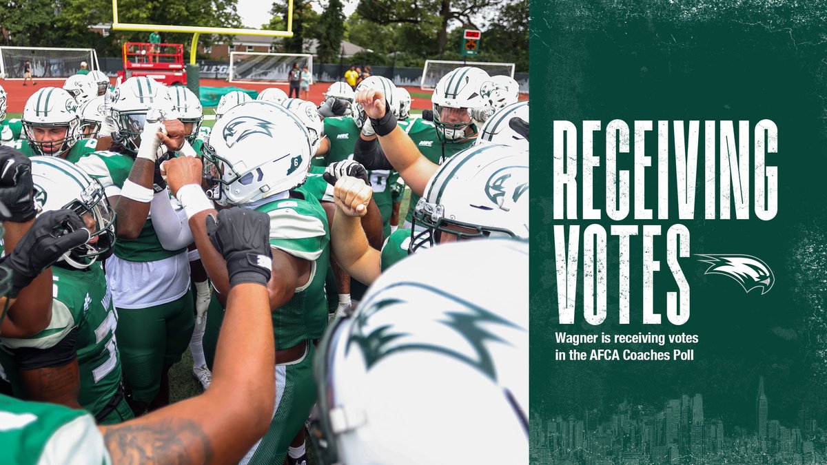 Wagner College Football tweet media