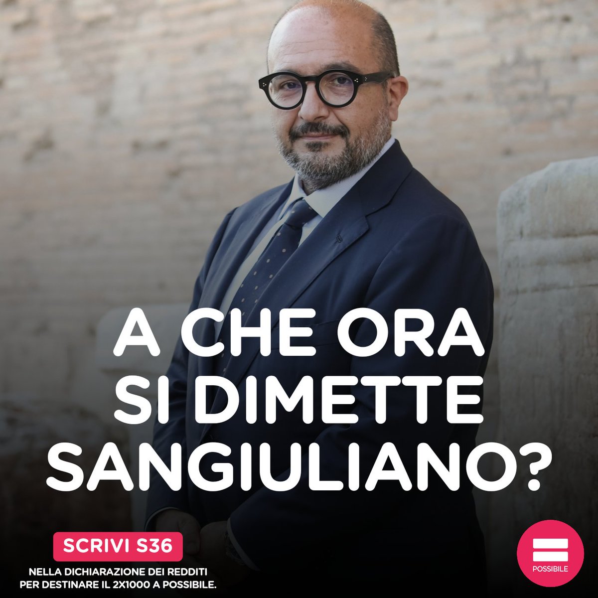 Stavolta non può far dimettere il social media manager. #Sangiuliano