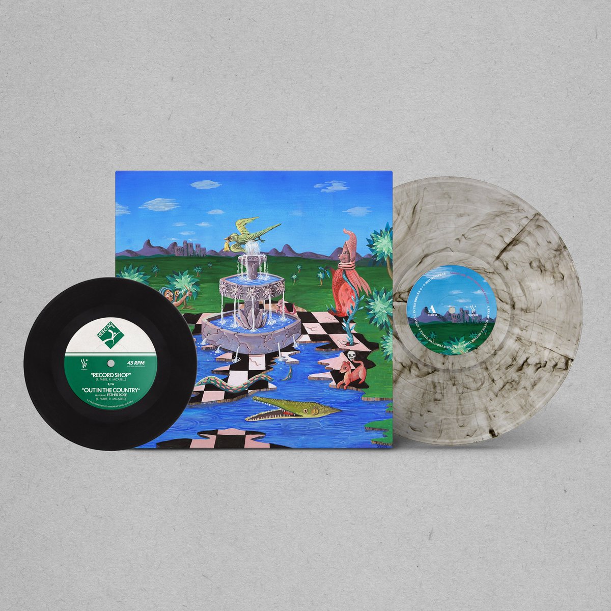 ALSO! We're happy to announce the limited edition 7" (w/ b-side "Out In The Country", our acoustic duet with <a href="/estherrose/">esther rose</a>) available for pre-order now along with the new black swirl AFTC vinyl 💿

Cop yours here: lnk.to/record-shop/wi…