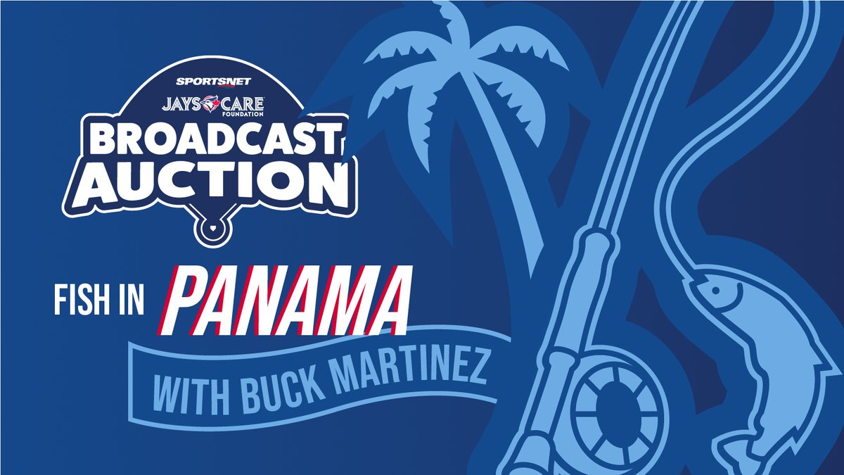 JaysCare's tweet photo. Bidding is now OPEN for the @Sportsnet Jays Care Broadcast Auction! 🤩

Now until September 10, you can bid on 42 incredible packages including a golfing trip with @joeybats19, a fishing trip with Buck Martinez, Taylor Swift Concert tickets, &amp; more!

▶ https://t.co/KrPtGO6wbT https://t.co/Uwxp42CKqJ
