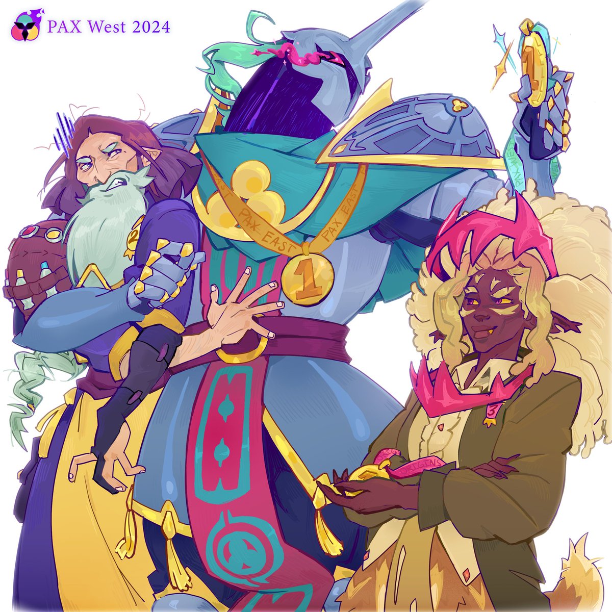 PowerWellGame's tweet image. The Painter held strong for days but Knight rallied hard as the battle came to a shocking conclusion on the final day of #PAXWest #PAXWest2024 ‼️

Thank you all for participating, join us on Discord and keep the conversation going. Links in bio.