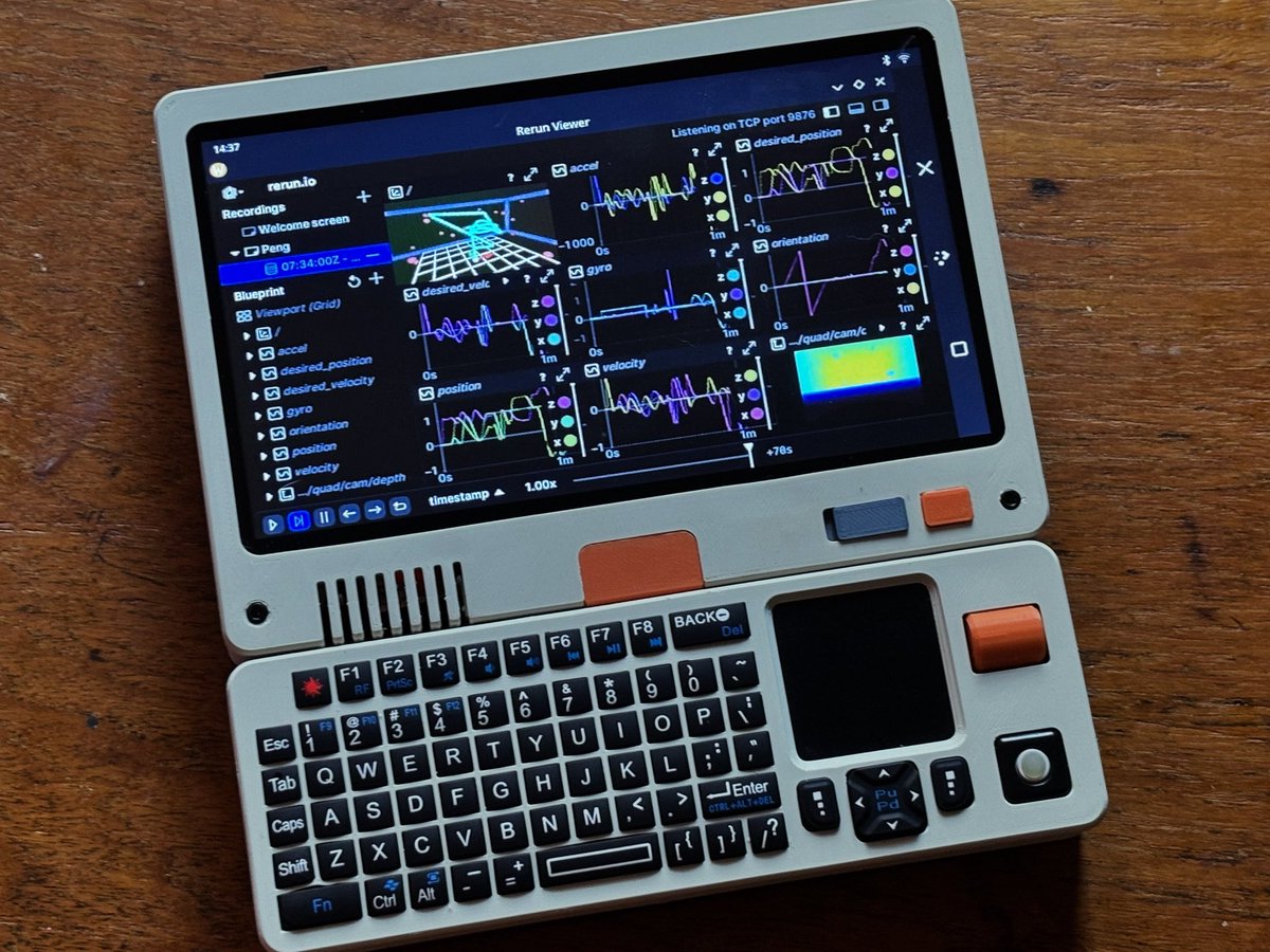 soulscircuit's tweet image. Running an #autonomous quadrotor #simulation written in #rust on the #Pilet console.