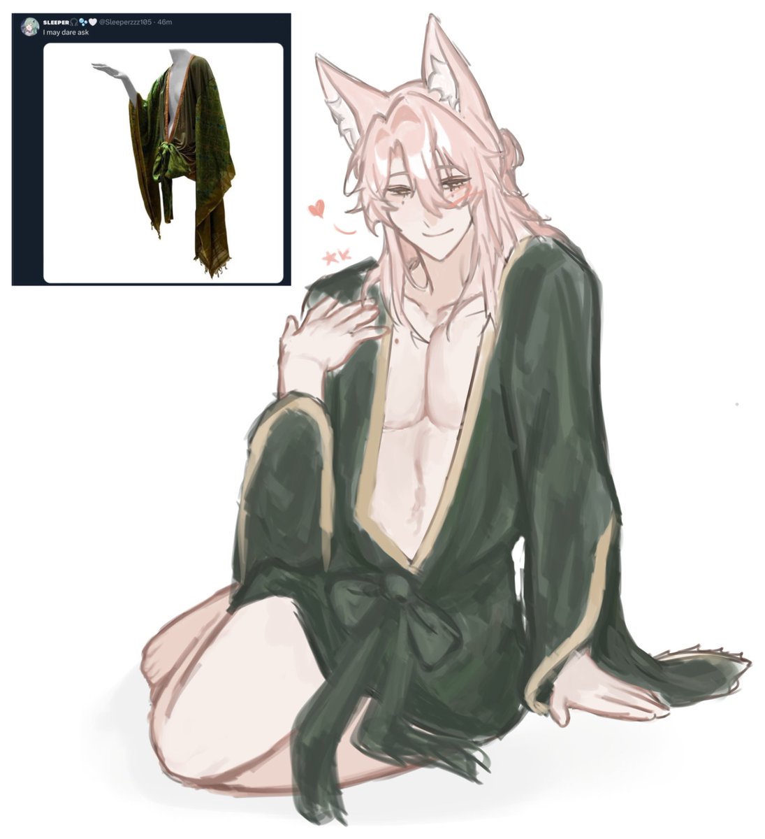 kazeakiaxq's tweet photo. req 1!  |  #Jiaoqiu #HonkaiStarRail 
might look a lil bad cause i was testing brushes https://t.co/eElhrPqS7D
