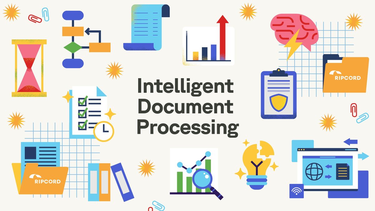 getripcord's tweet image. Curious about Intelligent Document Processing (#IDP)? 👀 Your organization is sitting on a goldmine of valuable data hidden in its documents. 💎 Learn how IDP can unlock it + transform your business in our latest blog. 🧠✨ bit.ly/3XuMzwa
#IntelligentDocumentProcessing