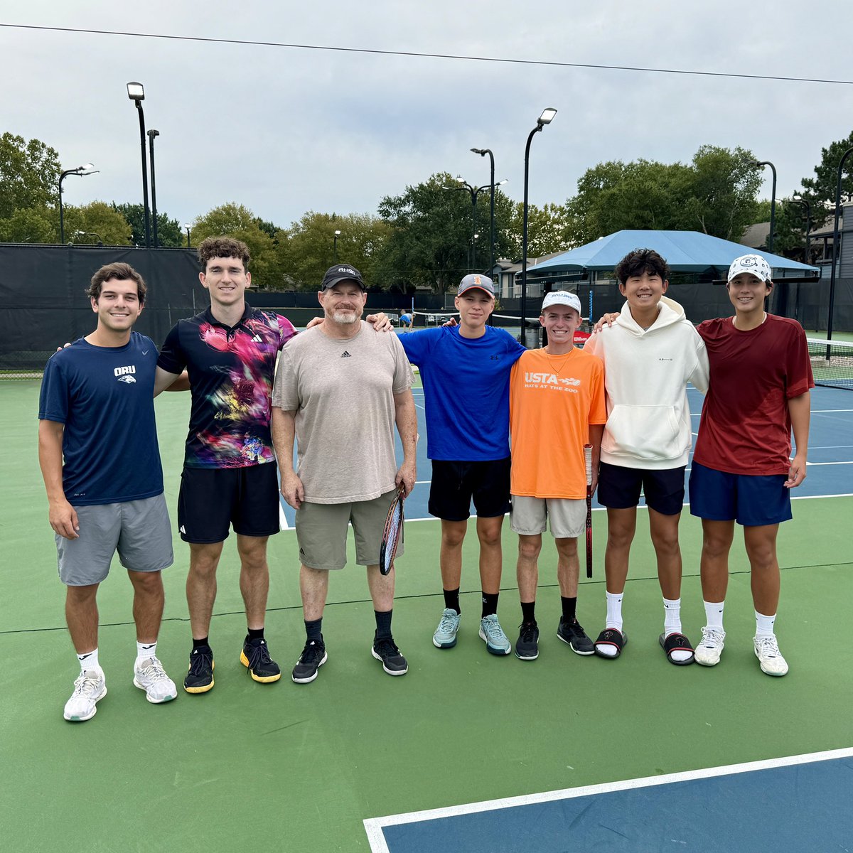 Tuckertennis's tweet photo. Getting some great training in today at the Tucker Tennis Academy powered by Genesis Health Clubs in Tulsa, OK https://t.co/5tS8zTy4E7