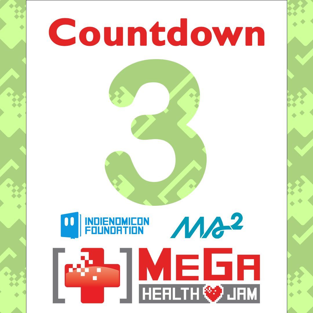 Only 3 days left until the Mega Health! What’s the best part of a game jam? The fun! This event is all about enjoying the creative process, whether you’re coding, designing, or brainstorming wild ideas.

Learn More: buff.ly/3zxfRQW
Get Tickets: buff.ly/4bNkROP