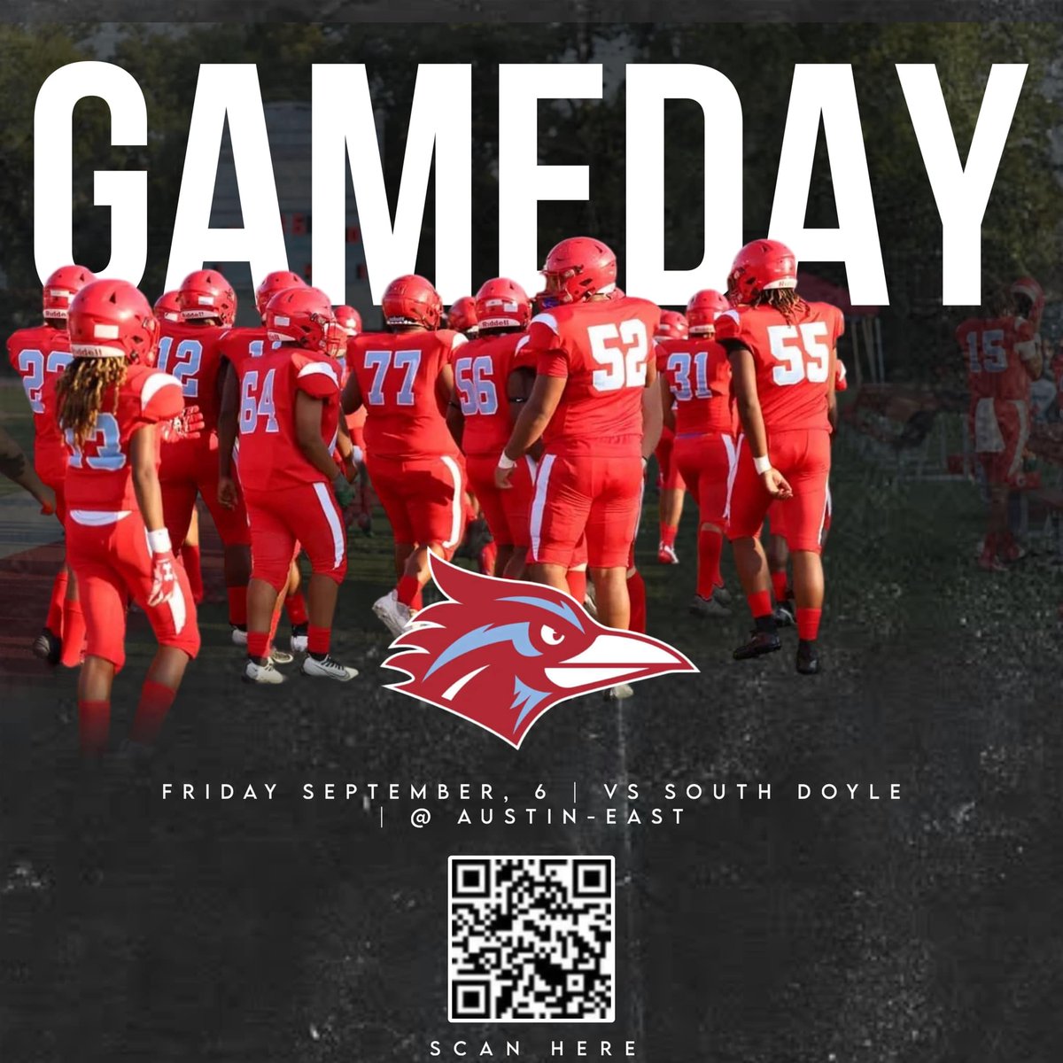 Join us this Friday on the hill at home and rally behind our Roadrunners! Come and show your unwavering support as this team take steps towards improvement and success. Beep! Beep! 💪 #Roadrunners