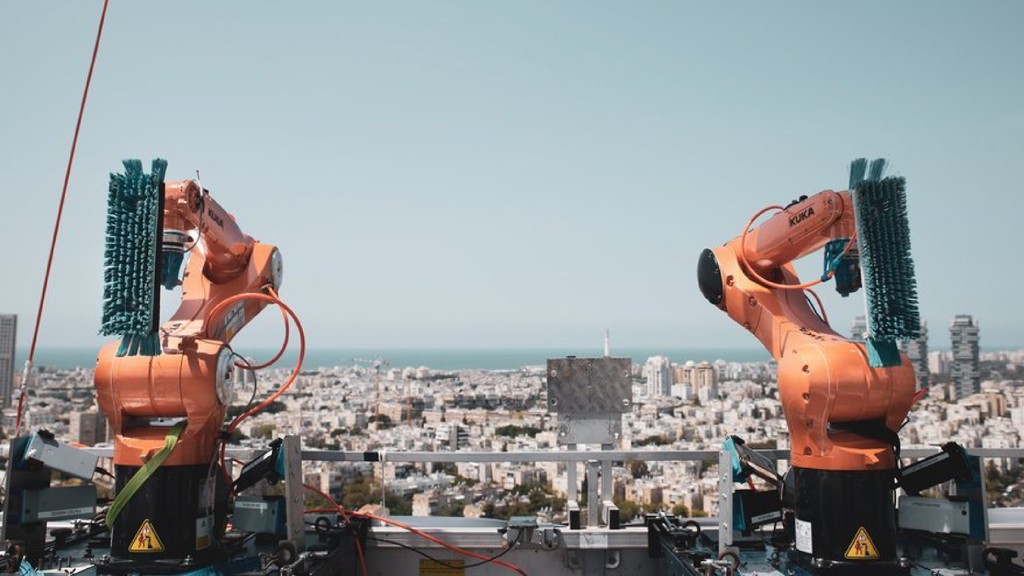 core77's tweet image. #Robotic #WindowWashers for #Skyscrapers 🪟

A company called Skyline Robotics reckons humans shouldn&apos;t be doing the job at all. To that end they&apos;ve developed Ozmo, a robotic arm that #washes #windows.

Read the full story on Core77: l8r.it/JbND