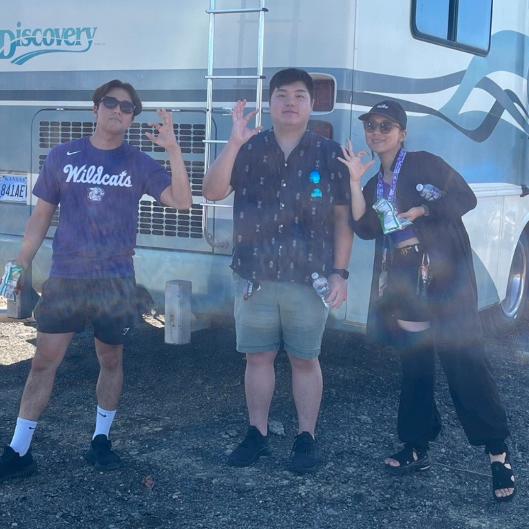 KSU_Salina's tweet photo. More than 40 #KStateSalina students and staff attended the first K-State football game of the season! Our campus's Student Affairs team provided tickets and a charter bus so students could experience the game day festivities and support the Cats 💜 

#OneKState | @kstatesports https://t.co/YxkSR6WZjF
