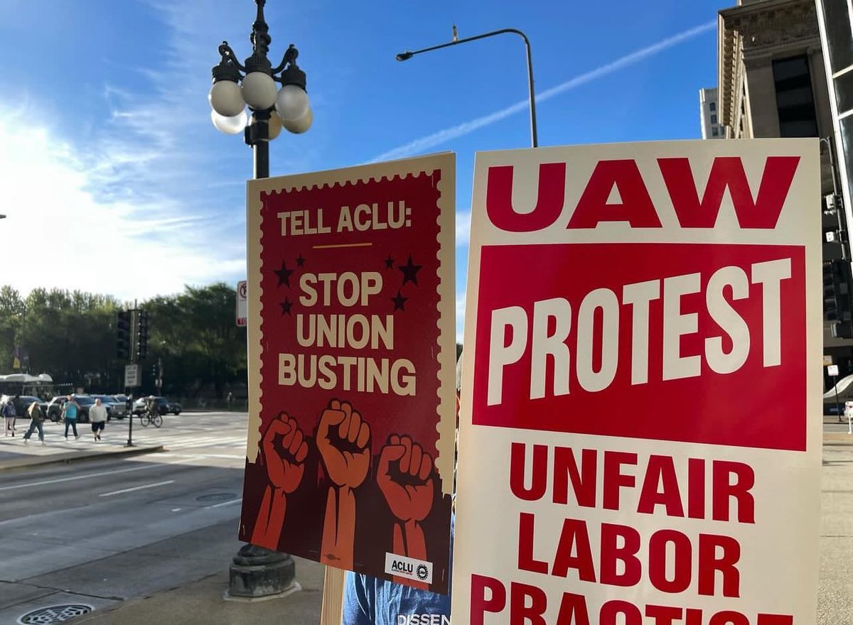 NOLSW/ UAW Local 2320 tweet media