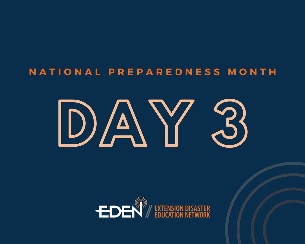Be prepared for severe weather financially!  Build an emergency fund and keep some cash on hand. Review your insurance. This resource from <a href="/UConnExtension/">UConn Extension</a> is available in English and Spanish here: bit.ly/3Mu2fJy 

#NPM2024 #StartAConversation #NationalPreparednessMonth