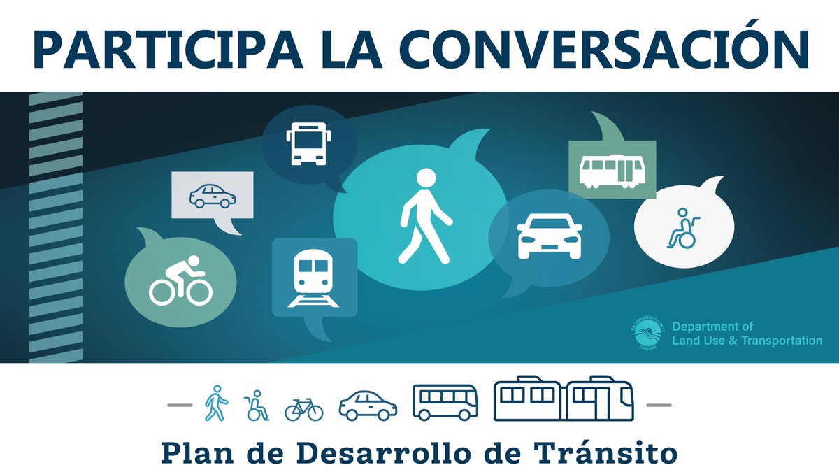 WashcoOregon's tweet photo. ¡Hoy! Visite la jornada de puertas abiertas en línea del Plan de Desarrollo del Transporte Público para compartir sus ideas sobre el transporte público del condado rural de Washington y otras áreas no bien comunicadas por rutas de autobús. https://t.co/RBZy2XqOwC #TransitPlan https://t.co/3NZmFsGZIF