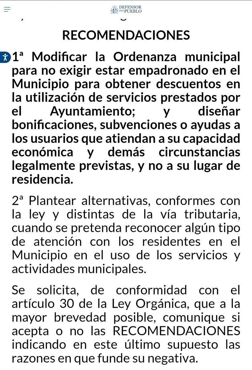 _MrSotiris's tweet photo. @MajadahondaAyto se pasa por el forro la sentencia del TS,recomendacion del @DefensorPuebloE y el principio d igualdad poniendo precios diferenciales para empadronados y no empadronados en las fiestas patronales

@psoemajadahonda @masmadmaja 
@consumidores @FACUA @RubenSanchezTW https://t.co/Hw4sn64gxd