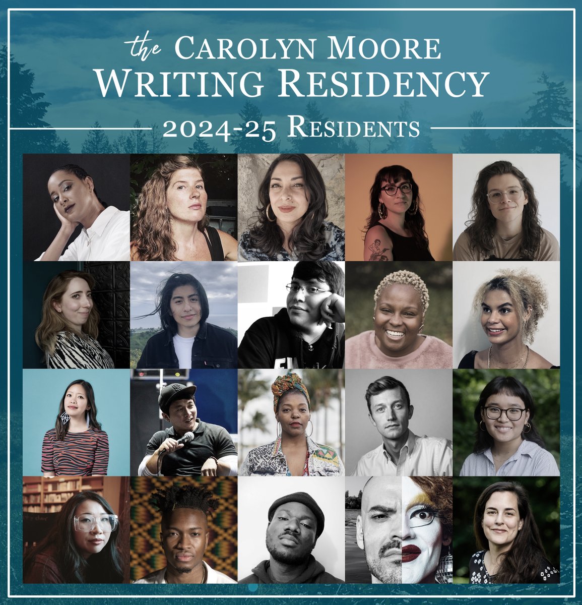 We're excited to announce our fantastic fourth year cohort, the 2024-25 Carolyn Moore writing residents (including this year's PCC Alum resident <a href="/SangiLama/">sangi (´･ᴗ･ `) 🫶🏽</a> and our first returning resident, Anthony Hudson/Carla Rossi)—read about them on our website!
pcc.edu/harts/2024/08/…