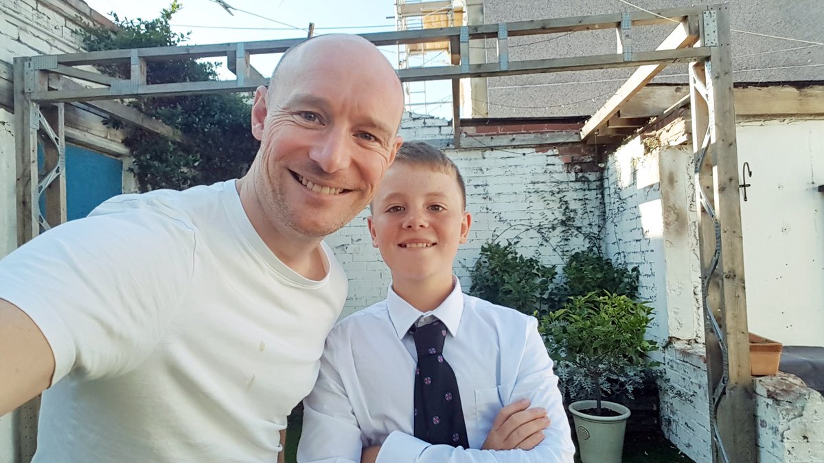 So stoked for my nephew! Proud uncle. First day at SMRT, the best secondary school in the world (I may be biased 😄) Living the dream.