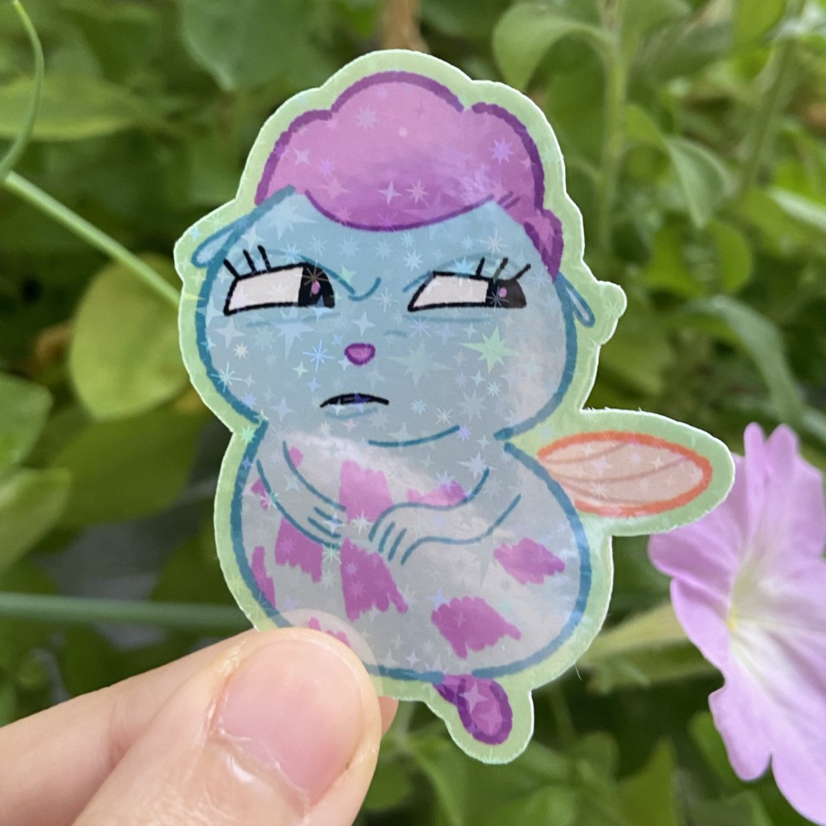 I have made 0 progress on actually setting up the shop cause I keep making these horrendous stickers