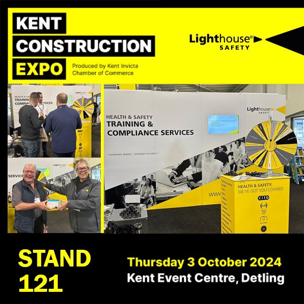 Visit us on stand 121 at Kent Construction Expo to talk about Health and Safety for your business.
We’re delighted to be back again for 2024 to highlight the importance of a positive safety culture through our training and compliance services

<a href="/KentConExpo/">Kent Construction EXPO</a> #kentconstructionexpo
