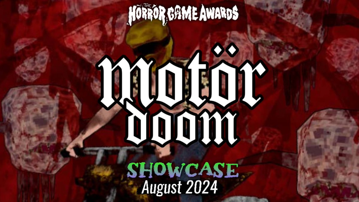 HorrorGameAward's tweet photo. The 3rd trailer from the @HorrorGameAward AUGUST SHOWCASE came from @HoboCatGames who showed their trailer for #MOTORDOOM!
Check out the trailer and @Steam link down below ⬇️ https://t.co/0VJLZ7F3nH