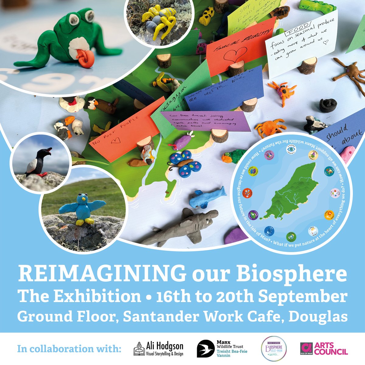 Ali Hodgson (@cartooningmonk) on Twitter photo 🌍 Pleased to announce my final exhibition as Biosphere Artist in Residence in collaboration with <a href="/manxnature/">Manx Wildlife Trust</a> and UNESCO Biosphere Isle of Man and supported by the @IOMArtsCouncil - 16th to 20th September at the Santander Work Cafe, Douglas! 🌍 Pleased to announce my final exhibition as Biosphere Artist in Residence in collaboration with <a href="/manxnature/">Manx Wildlife Trust</a> and UNESCO Biosphere Isle of Man and supported by the @IOMArtsCouncil - 16th to 20th September at the Santander Work Cafe, Douglas!
