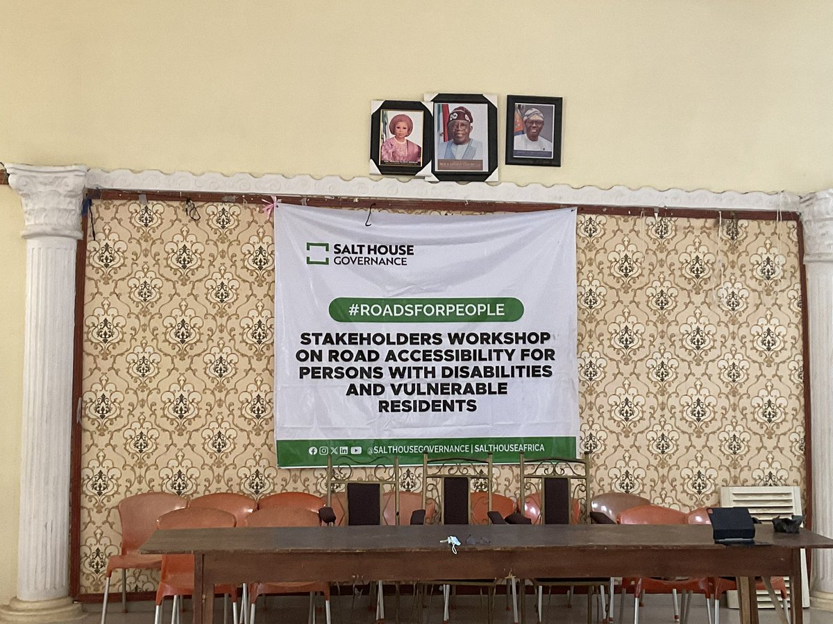 Salthouseafrica's tweet photo. We’re excited to kick off the #RoadsForPeople Project which aims to enhance road accessibility for persons with disabilities and vulnerable residents in Mosan Okunola LCDA, Alimosho-Lagos State.
Stay tuned!
#DisabilityAccess #Accessibleinfrastructure #Disabilityinfrastructure https://t.co/SnOvmxpGQN