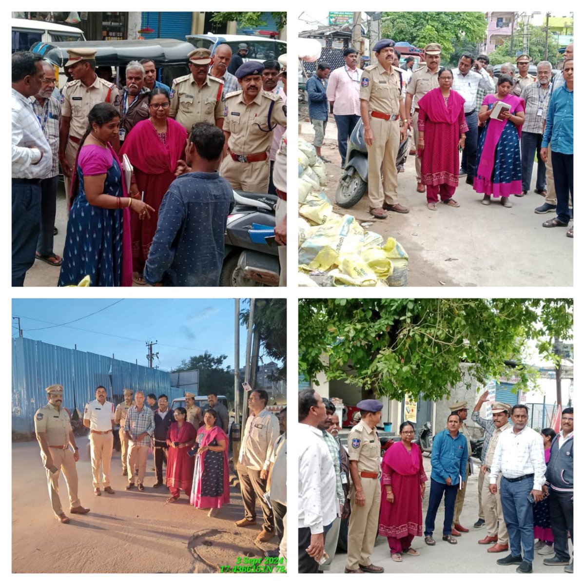 DC_yousufguda (@dyc_yousufguda) on Twitter photo Today
Transit walk conducted with circle heads, law and order, traffic dept. HODs, in view of Ganesh festival celebrations. DC 19 Yousufguda.#Hyderabad #SerilingampallyZone #GHMC
<a href="/ZC_SLP/">ZC SERILINGAMPALLY ZONE GHMC</a>
<a href="/GHMCOnline/">GHMC</a>
<a href="/CommissionrGHMC/">Commissioner GHMC</a>
<a href="/gadwalvijayainc/">Vijayalaxmi Gadwal, GHMC MAYOR</a> Today
Transit walk conducted with circle heads, law and order, traffic dept. HODs, in view of Ganesh festival celebrations. DC 19 Yousufguda.#Hyderabad #SerilingampallyZone #GHMC
<a href="/ZC_SLP/">ZC SERILINGAMPALLY ZONE GHMC</a>
<a href="/GHMCOnline/">GHMC</a>
<a href="/CommissionrGHMC/">Commissioner GHMC</a>
<a href="/gadwalvijayainc/">Vijayalaxmi Gadwal, GHMC MAYOR</a>