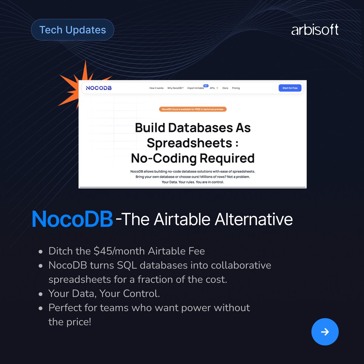 arbisoft's tweet image. Tired of subscriptions draining your wallet? 😶‍🌫️ Read about these 👇 4 SaaS alternatives that are completely free!

#SaaS #FreeSaaS