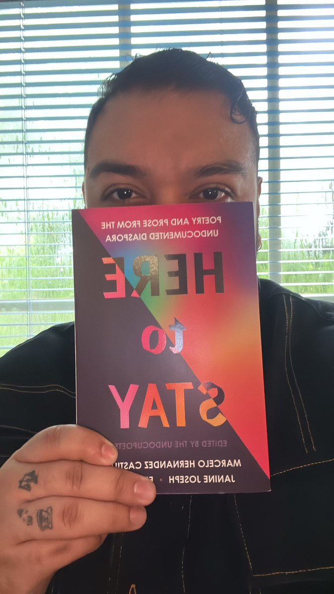 Saúl (@el_saulhdez) on Twitter photo Y’all it’s pub day for this beautiful Anthology, POETRY AND PROSE FROM THE UNDOCUMENTED DIASPORA HERE TO STAY edited by <a href="/Undocupoets/">Undocupoets</a> & published by <a href="/HarperPerennial/">Harper Perennial</a> I’m so lucky to be in this space with a ton of incredible & talented writers. Y’all it’s pub day for this beautiful Anthology, POETRY AND PROSE FROM THE UNDOCUMENTED DIASPORA HERE TO STAY edited by <a href="/Undocupoets/">Undocupoets</a> & published by <a href="/HarperPerennial/">Harper Perennial</a> I’m so lucky to be in this space with a ton of incredible & talented writers.