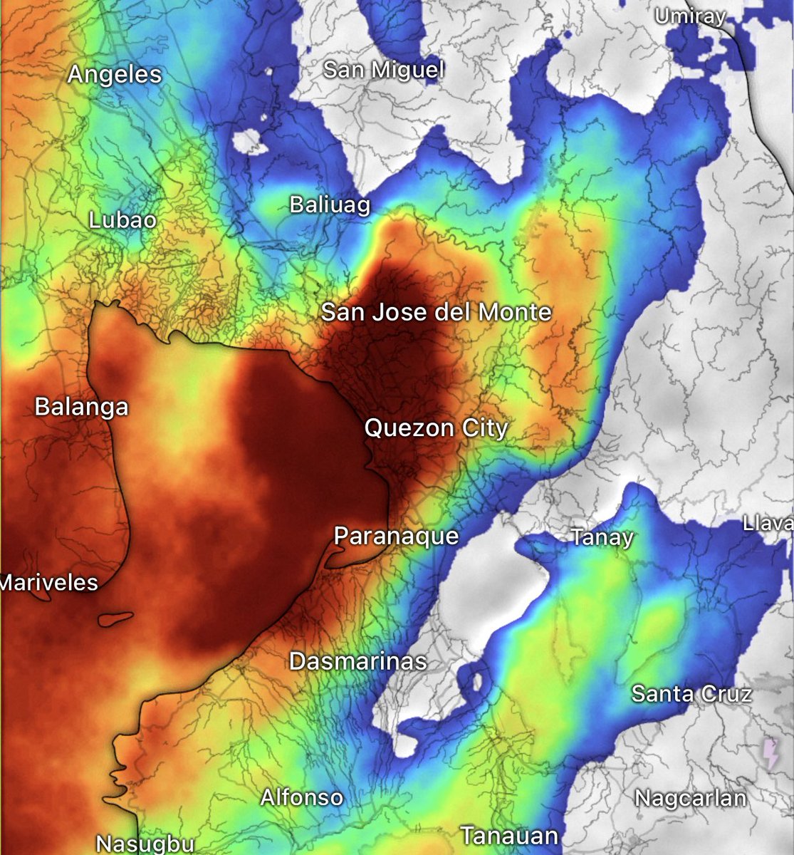 weatherphilipp1's tweet image. WARNING at MAHALAGANG PAALALA(Sept.4,Wed. 12:30AM):Bukod sa matinding ulan na possible sa Metro Manila at ilang parte ng West Sections ng Luzon mataas ang &quot;possibilidad&quot; na umapaw ang La Mesa Dam na located sa Quezon City ngayong araw ng Wednesday.#WalangPasok #Habagat #EntengPh