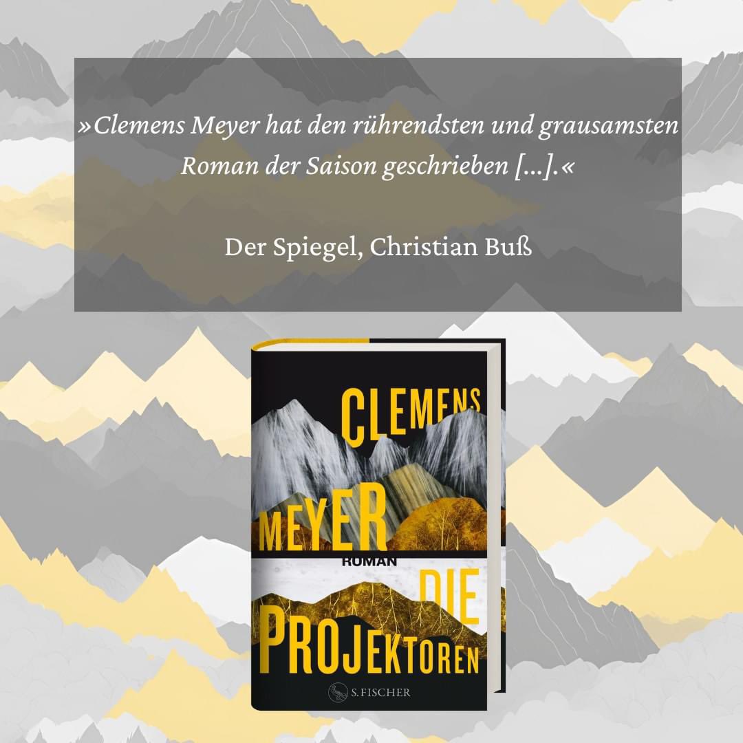 4.9. Berliner Buchpremiere im Pfefferberg Theater
Clemens Meyer liest aus „Projektoren“
Moderation Cornelia Geißler
@sfischerverlage