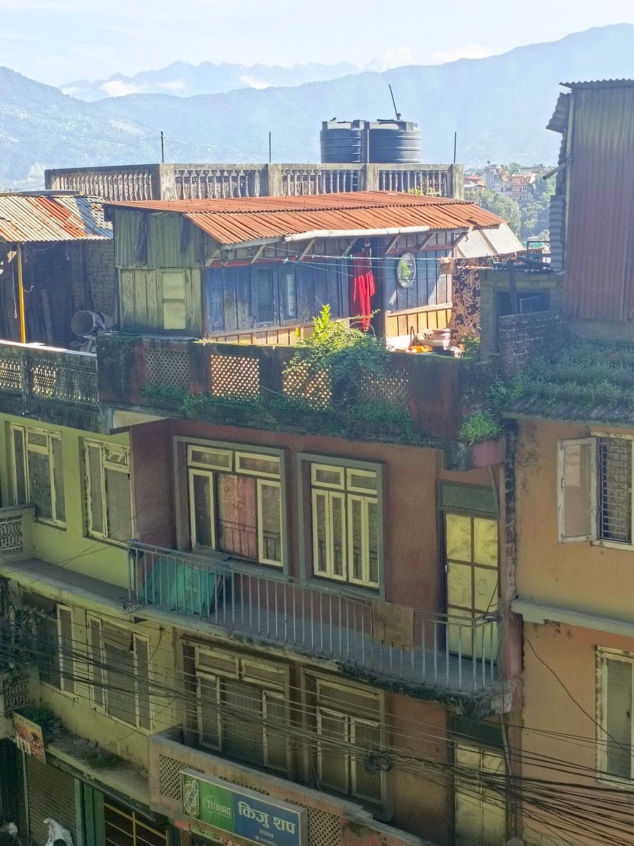 "Downhill" -> #art #artists #photography #photos #streetphotography #painting #houses #homes #travel #Nepal #Kathmandu #socialmedia #Instagram #Hive #OpenSea