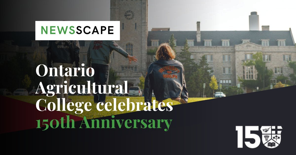 The <a href="/UofGuelphOAC/">Ontario Agricultural College</a>, one of the University of Guelph’s three founding colleges, is celebrating 150 years of history, having opened its doors in May 1874. 🎓

Read more: landscapetrades.com/ontario-agricu…

#LandscapeTrades